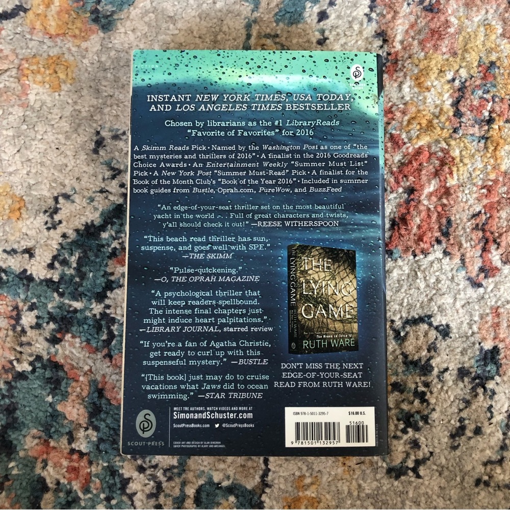 The Woman in Cabin 10 by Ruth Ware Paperback Book - Picture 3 of 6